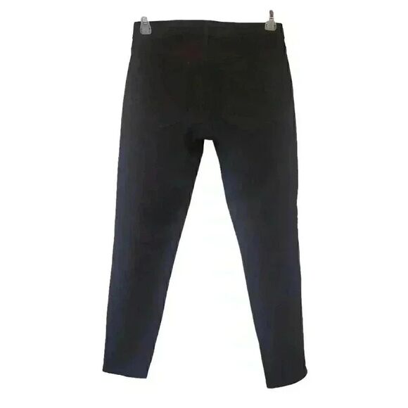 Banana Republic Women's Black Cotton/Spandex Mid-Rise Skinny Jeans - Picture 7 of 13